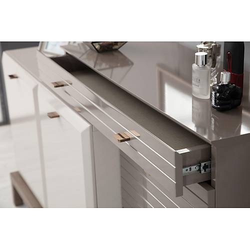 Atlas Bedroom Cappucino - 6 Door