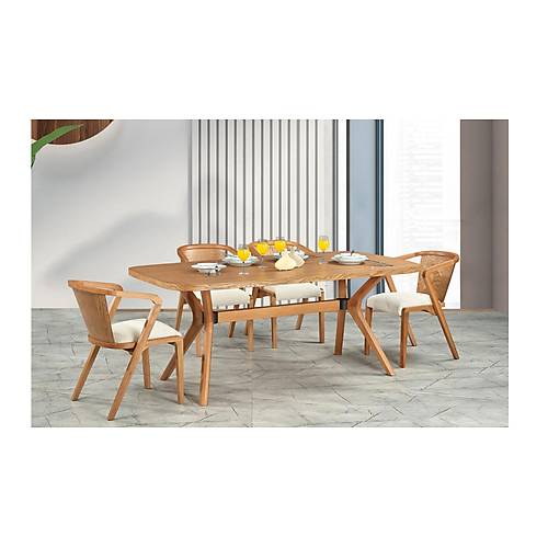 Wicker Table World Chair Set