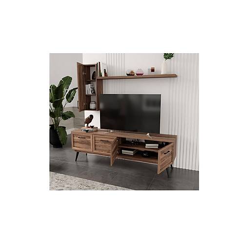 Volante TV Unit Walnut