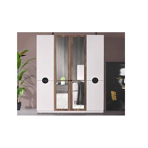 Soft Wardrobe - 4 Door