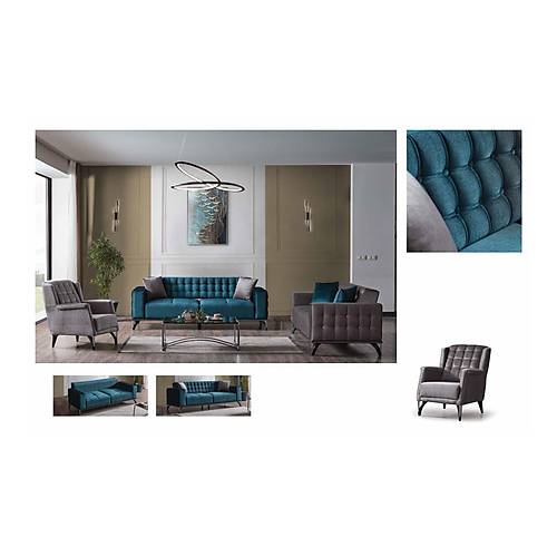 Sude Sofa Set