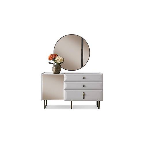 Lucca Lux Dresser and Mirror