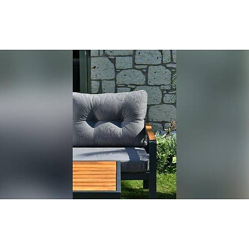 Dominic Aluminum Seating Set (2-1-1 Coffee Table)