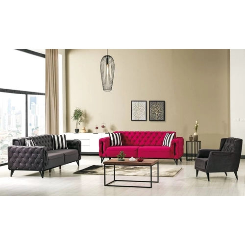 Hanedan Chester Triple Sofa