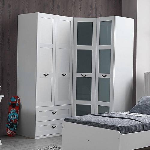 Soft Lux Corner Wardrobe