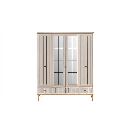 Bella Young 4 Door Wardrobe