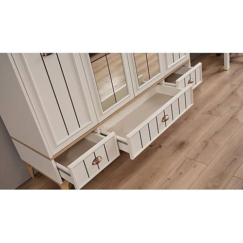 Bella Young 4 Door Wardrobe