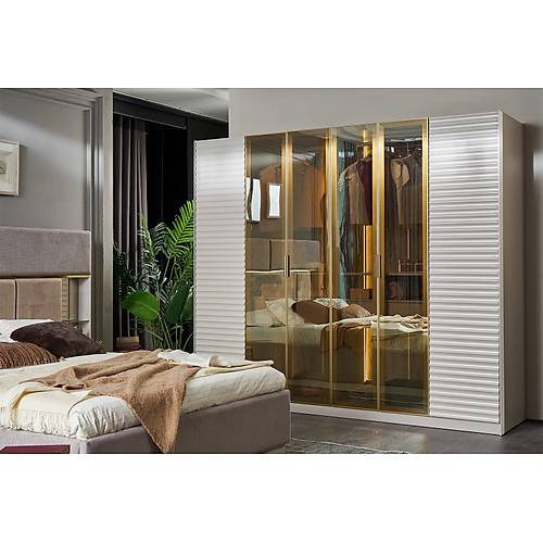 Verona Lux Wardrobe - 6 Doors