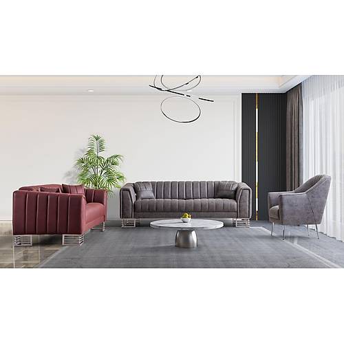 Prada Metal Sofa Set