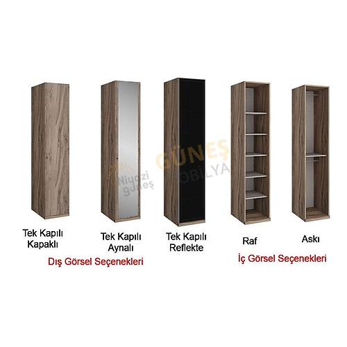 Flexi Dressing Room Walnut