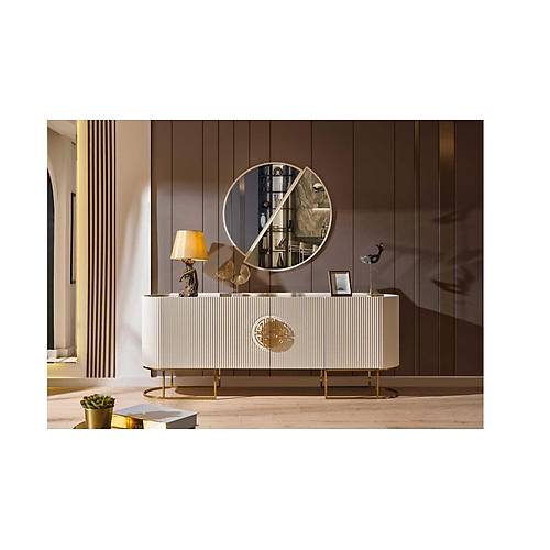 Gucci Lux Dining Room - Ecru