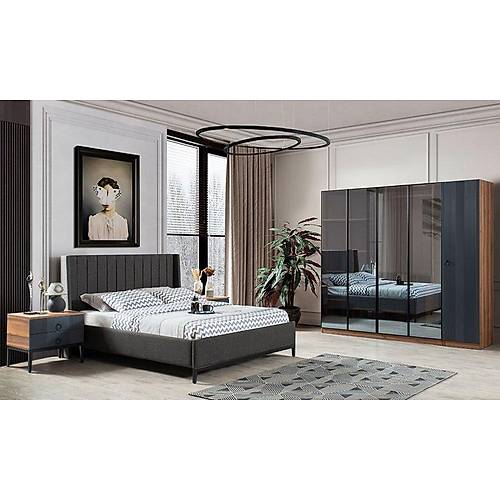 Mass Bedroom 6 Door - Walnut