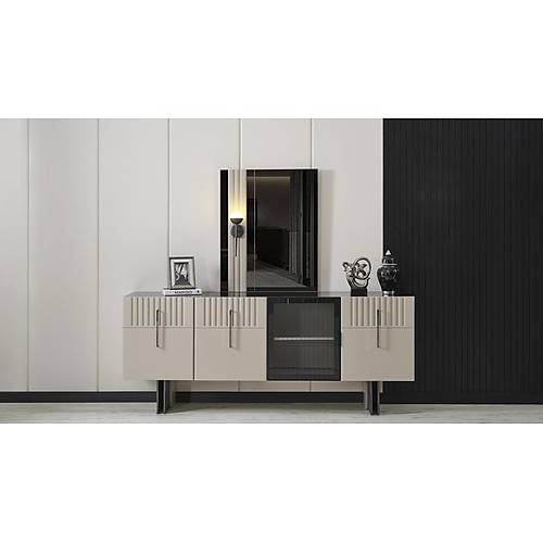 Aura Lux Console and Mirror