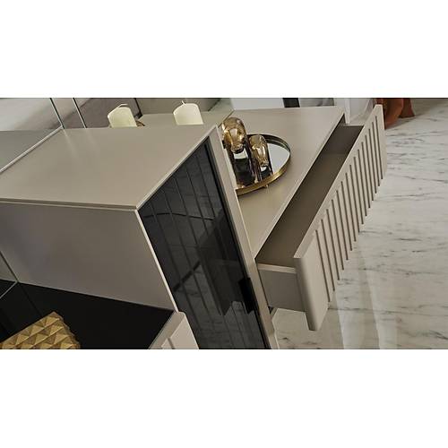 Aura Lux Dresser and Mirror
