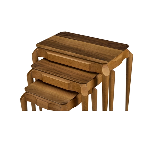 Retro Nesting Table Beige / Black 3072