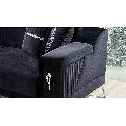 Parma Silver Sofa Set