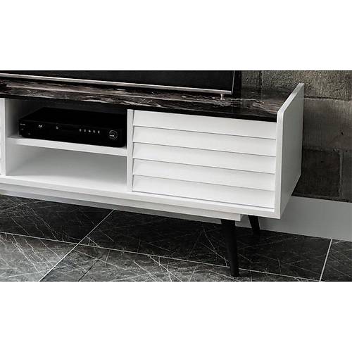 Corsa TV Unit White