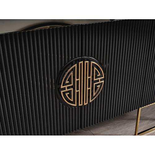 Gucci Lux Black Console and Mirror