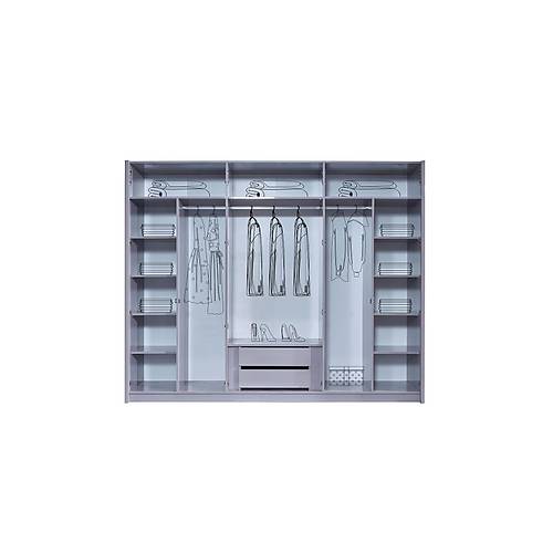 Malta Wardrobe - 6 Doors