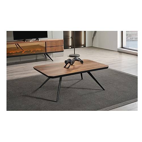 Velar TV Unit with Fireplace Walnut