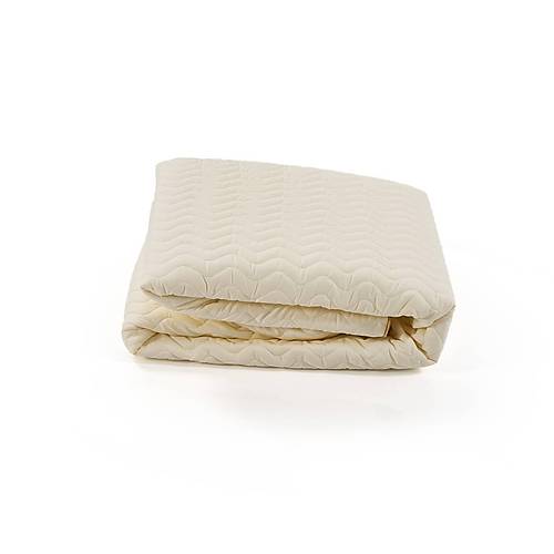 Cotton Quilted Waterproof Fitted Sheet 100 cm