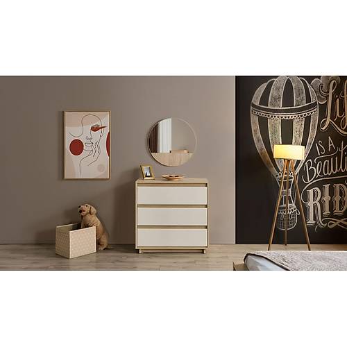 Soft Plus Laundry Cabinet with Mirror