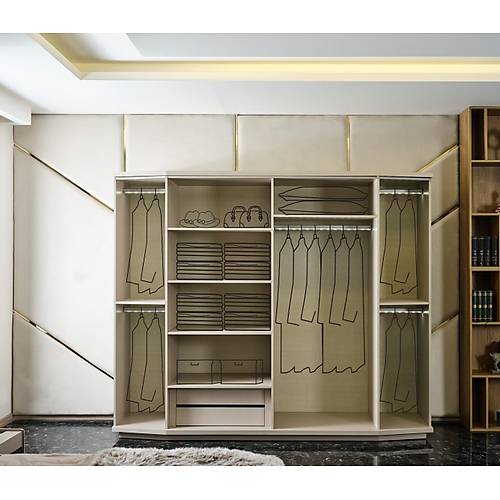 Hera Wardrobe - 6 Doors
