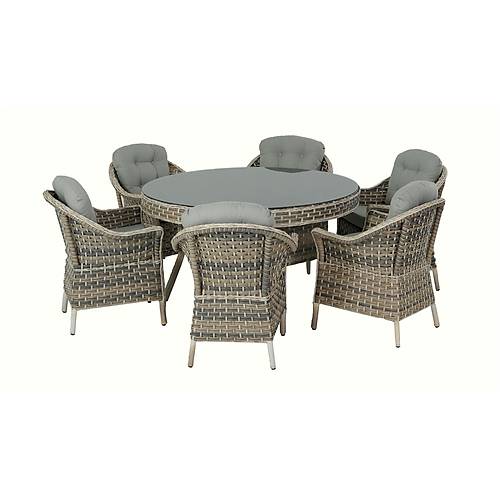 Nova 140 cm Round Garden Set