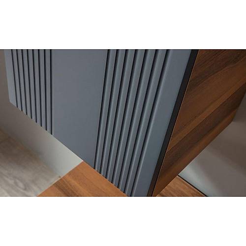 Mass TV Unit Walnut