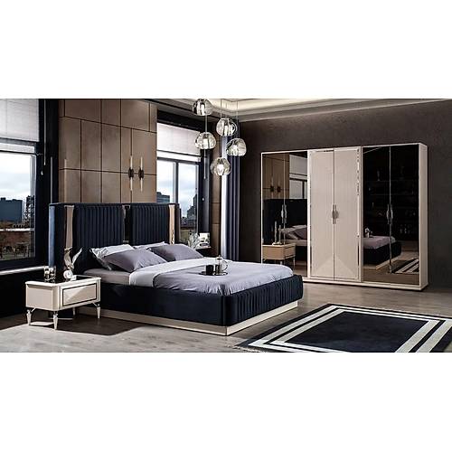 Safir Silver Bedroom - 6 Door