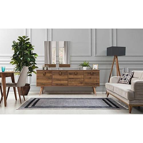 Zena Wedding Set Walnut