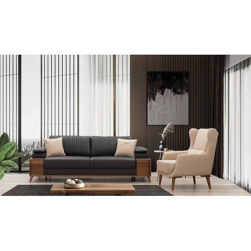 Eva Triple Sofa ( Modern )