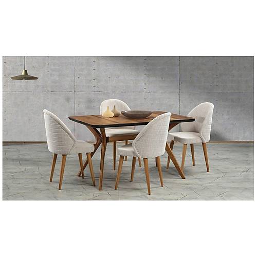 Polo Table Raw Chair Set 8065