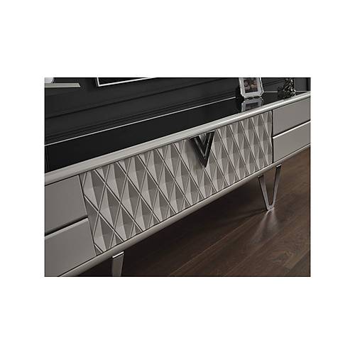 Velar TV Unit with Fireplace