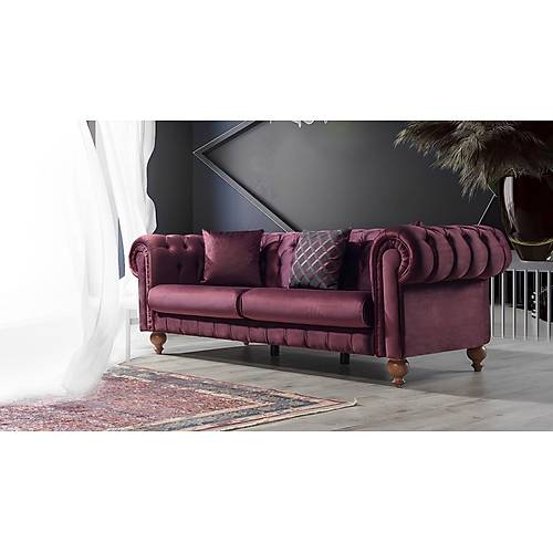 Adel Triple Sofa - Chester