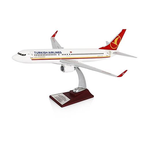 Galatasaray Boeing 737-800 1/100 - Thy Lisansl izgili Model Uak