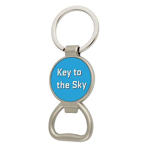 Key to the Sky A�acakl� Metal Anahtarl�k