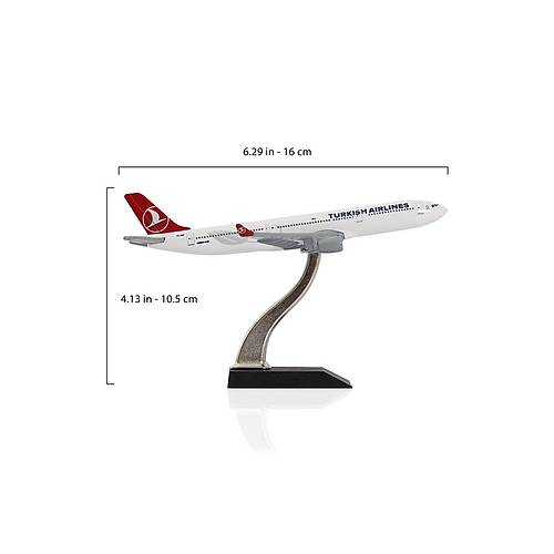 Airbus A330-300 1:400 Metal Gvde - TK Tasarml Model Uak