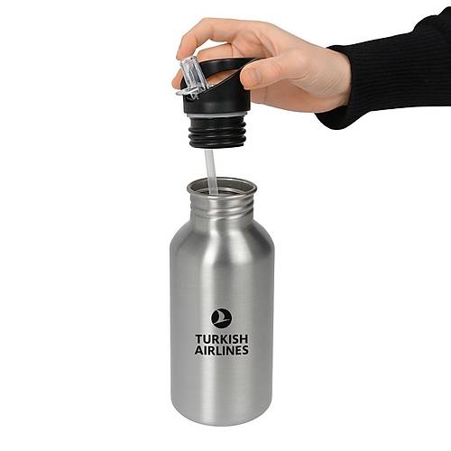 Turkish Airlines Logolu Matara - Gm - 600 ml.