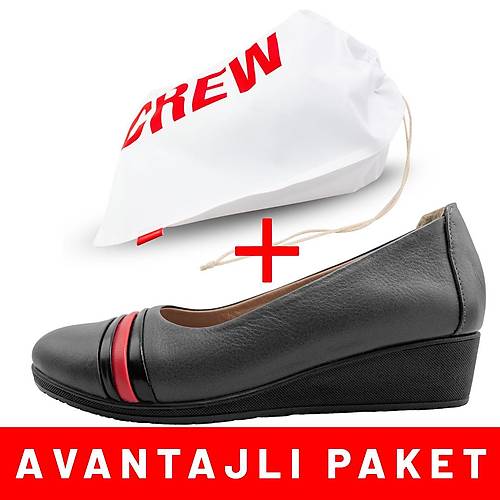 THY Ortopedik Gri Dolgu Babet + anta