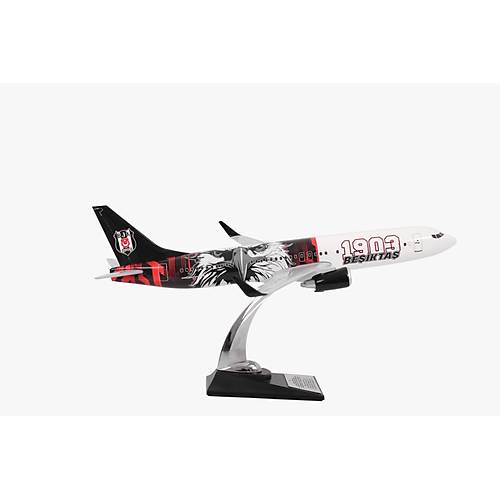Boeing 737-800 1/100 �l�ek Be�ikta� Lisansl� 1903 Be�ikta� Logolu Tasar�m Maket U�ak