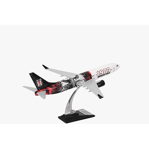 Boeing 737-800 1/100 �l�ek Be�ikta� Lisansl� 1903 Be�ikta� Logolu Tasar�m Maket U�ak