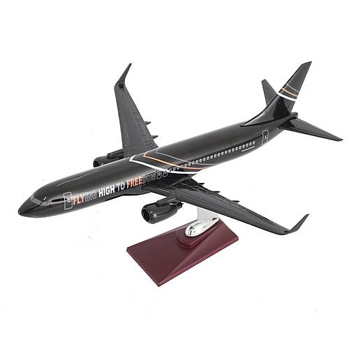 Boeing 737-800 1/100 lek FHTF 2 Sloganl Model Uak