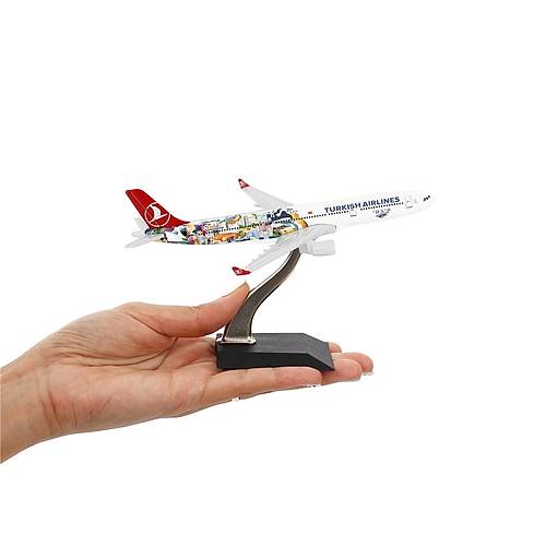 Airbus A330-300 1:400 THY Lisansl Miami Tasarml Model Uak