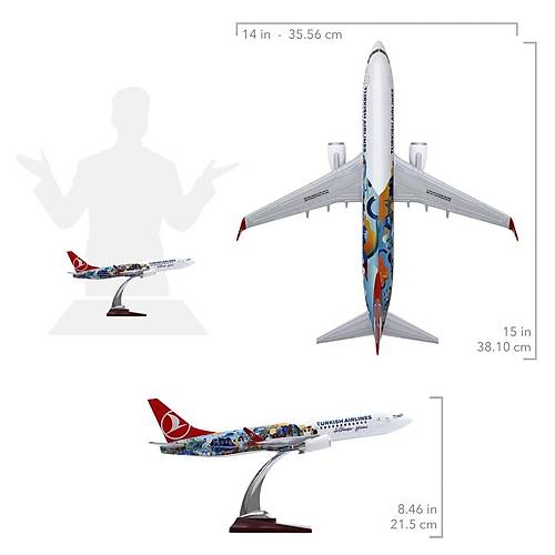 Boeing 737-800 1/100 - San Francisco Model Uak