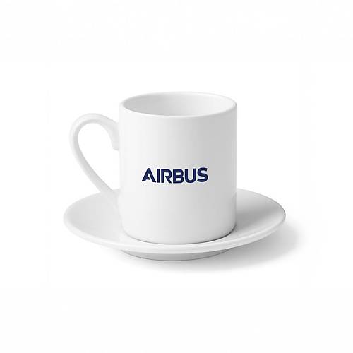 Airbus Logolu Trk Kahvesi Fincan