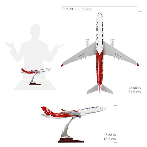 Airbus A330-300 1/200, nvest n Turkey Model Uak