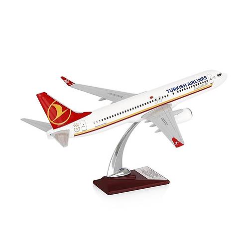 Galatasaray Boeing 737-800 1/100 - Thy Lisansl izgili Model Uak