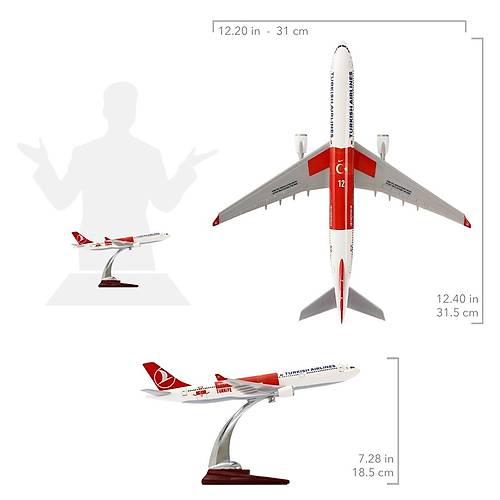 Airbus A330-300 1:200 - Milli Forma Tasarml Model Uak