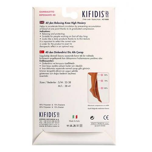 Kifidis Dinlendirici  Kabin Pantolon orab